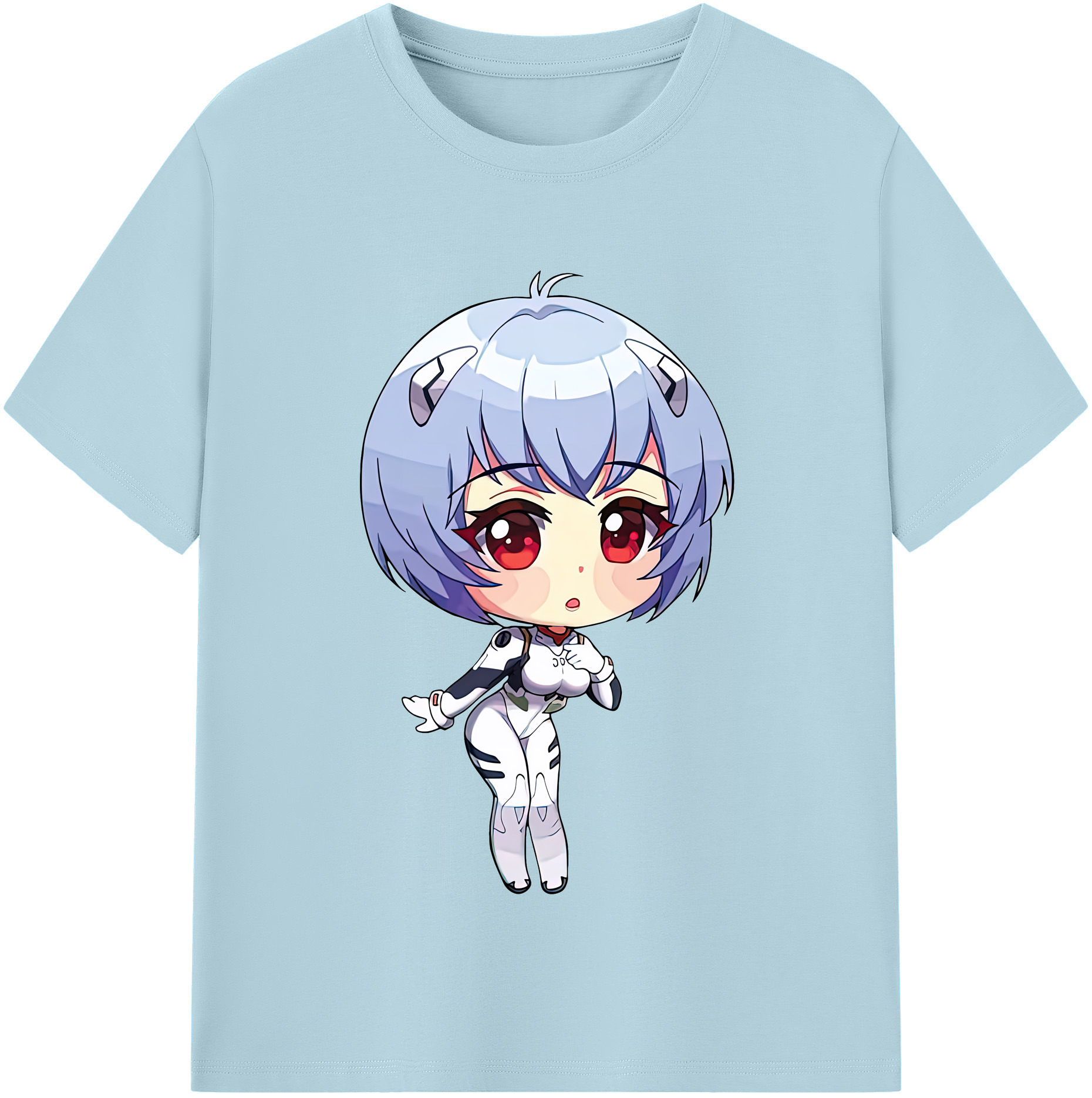 （画像用） EVA 新世紀エヴァンゲリオン 綿100％半袖Tシャツ（フロントプリント）